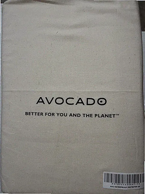 Avocado Organic Waterproof Fitted Protector Queen