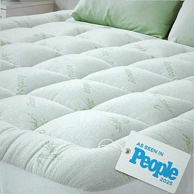 Queen Size Mattress Topper Top Mattress Pad for Back Pain Relief